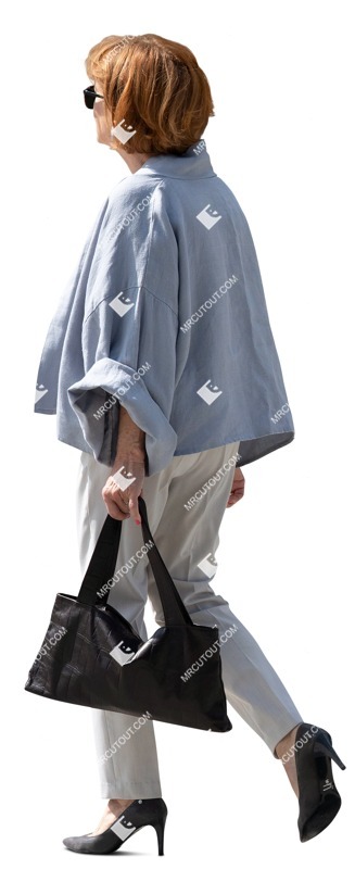 Woman walking people png (12799)