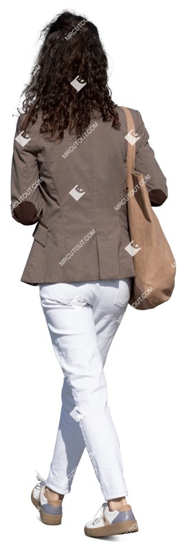 Woman walking people png (14975)