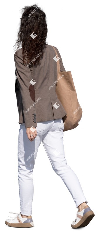 Woman walking people png (14977)