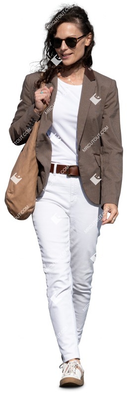 Woman walking people png (15041)