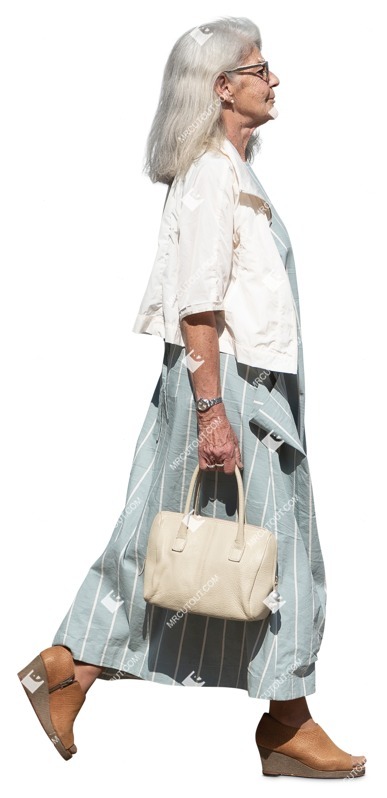 Woman walking people png (14597)