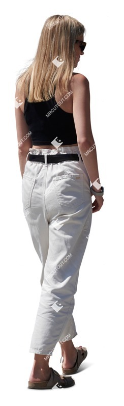 Woman walking people png (15318)