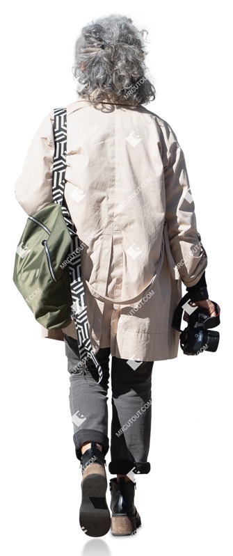 Woman walking people png (16108)