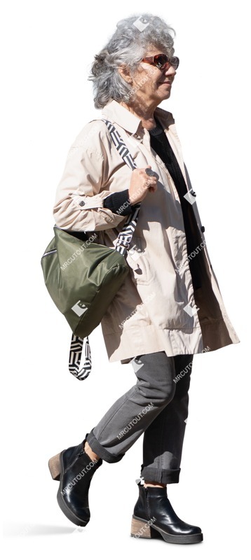 Woman walking human png (15892)