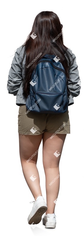 Woman walking people png (16005)