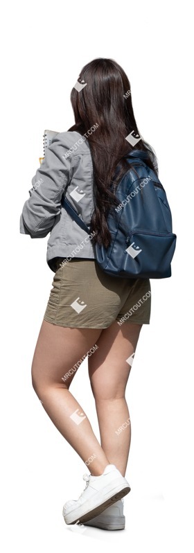 Woman walking people png (17019)