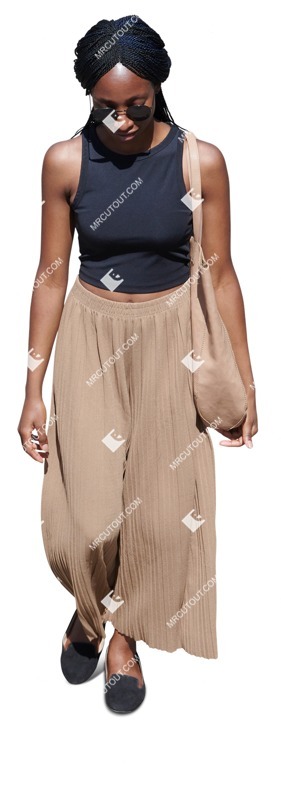 Woman walking people png (17735)