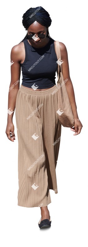 Woman walking people png (17782)