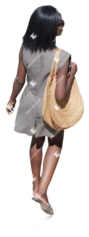 Woman walking people png (18855)
