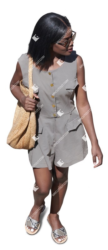 Woman walking people png (19111)