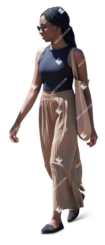 Woman walking people png (20227)