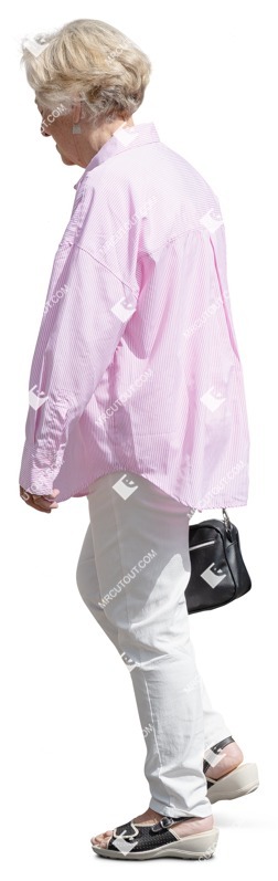 Woman walking person png (19381)