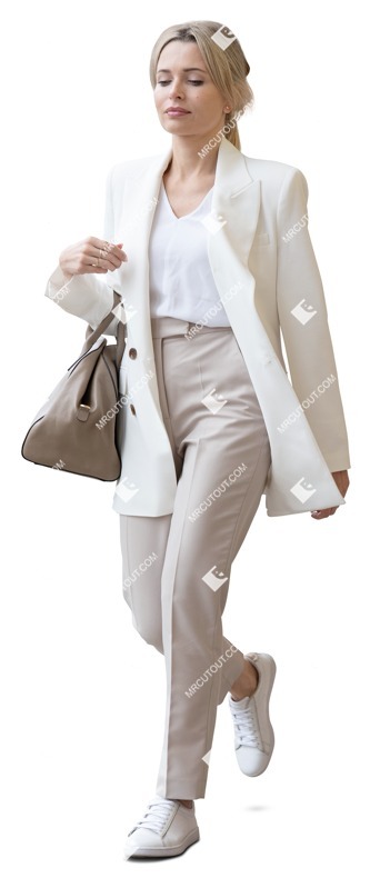 Woman walking cut out pictures (19868)