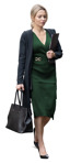 Woman walking people png (20265) - miniature