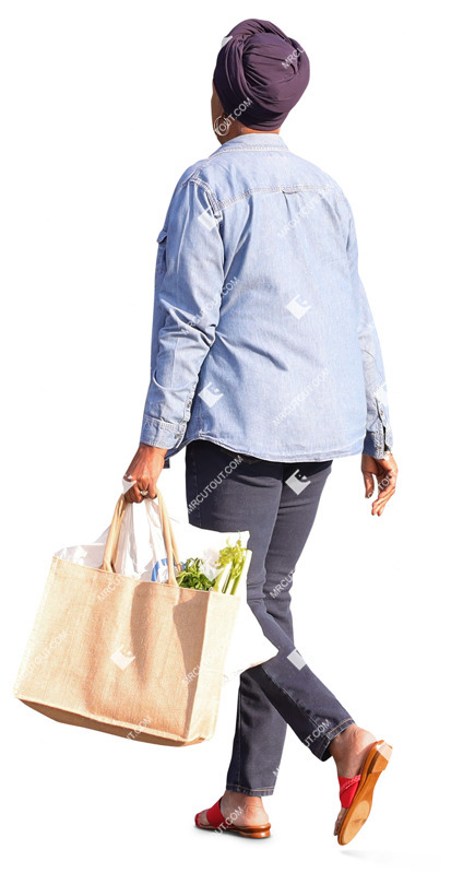 Woman walking photoshop people (20006)