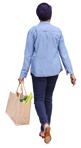 Woman walking people png (20154) - miniature