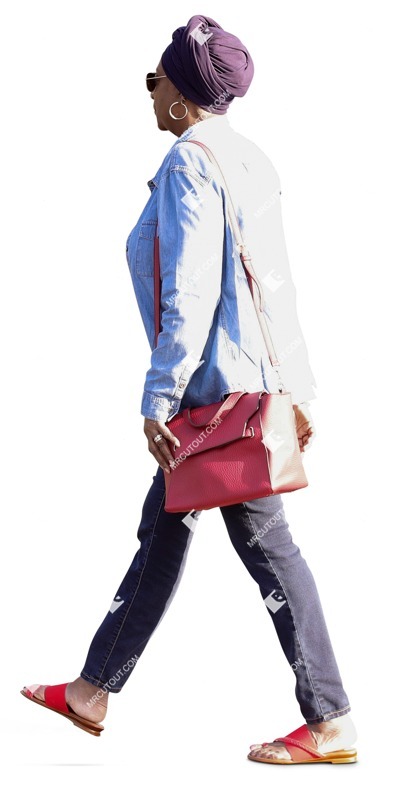 Woman walking people png (19432)