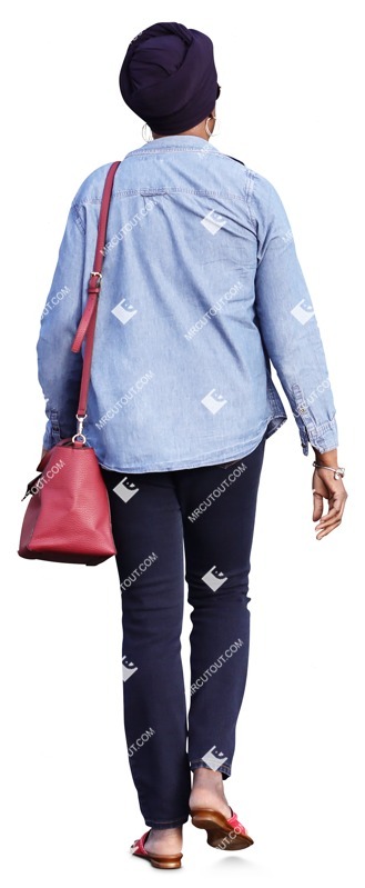 Woman walking people png (19431)