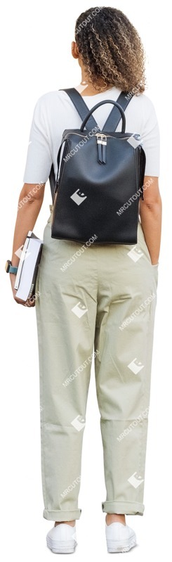 Woman with a book png people (10260)