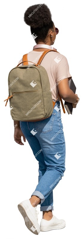 Woman with a book people png (12581)