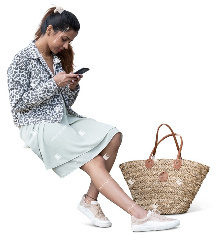 Woman with a smartphone sitting person png (17047) Woman with a smartphone sitting person png (17047)