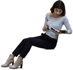 Young adult mature adult woman people png (6327) - miniature